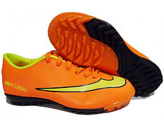 Сороконіжки футбольні Frilion Nike оранж