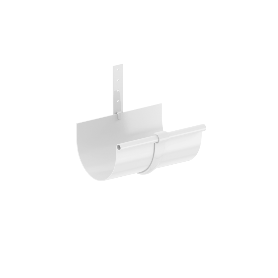 Тримач ринви Fitt метал. 125 білий, фото 1