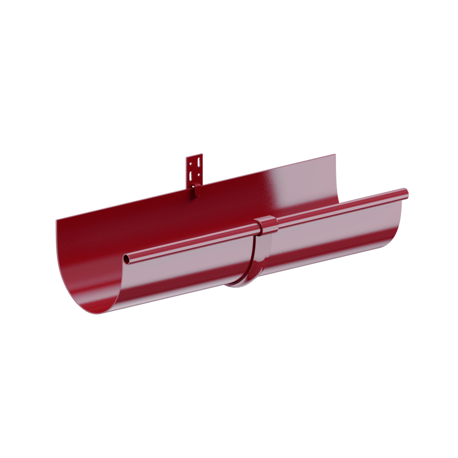 Тримач ринви Fitt метал. малий 125 червоний, фото 1