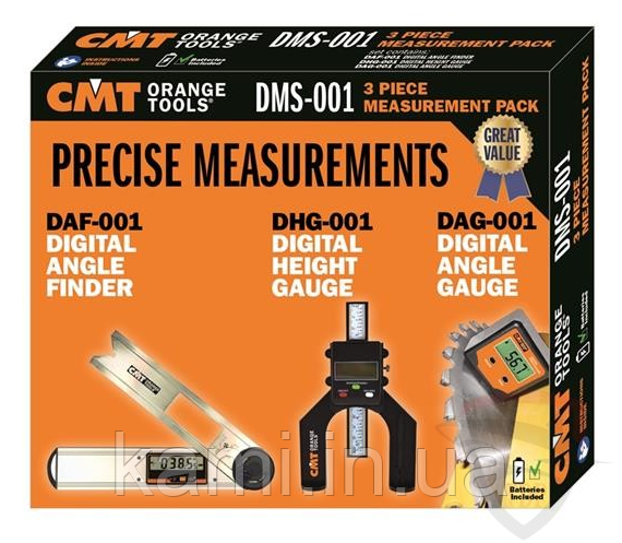 Набір вимірювальних інструментів CMT DMS-001