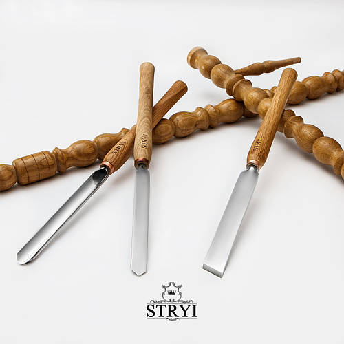 Купить Набор токарных резцов по дереву STRYI Start для начинающих, арт ...