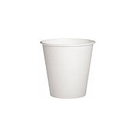 Паперові стаканчики білі 110 мл 50 шт.