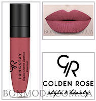 Матовая стойкая жидкая помада Golden Rose Longstay liquid Matte № 36