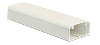 Короб 90х50мм плинтус с крышкой трехсекционный белый 2м (упаковка 16м) DKC