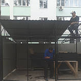 Контейнерні майданчики , огорожі для сміттєвих баків, фото 9