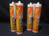 Sikasil universal 280мл безбарвн., білий силіконовий герметик вологостійкий для різних гладких поверхонь