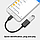 Перехідник OTG Type-C – USB host. Кабель для з'єднання пристроїв Type-C OTG адаптер M3E, фото 6