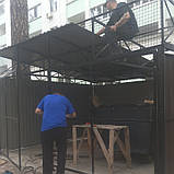 Контейнерні майданчики , огорожі для сміттєвих баків, фото 8