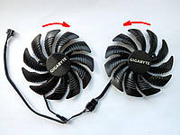 Вентилятор №131.1  кулер для видеокарты Gigabyte GTX 1060 1070 PLD09210S12HH T129215SU