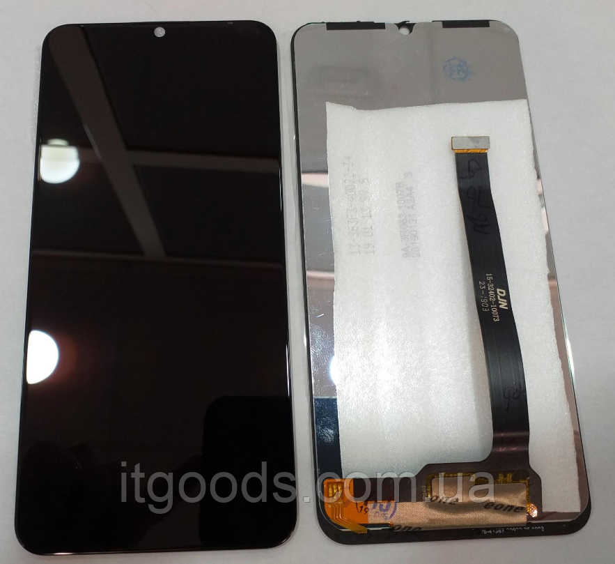Оригінальний дисплей (модуль) + тачскрін (сенсор) для ZTE Blade V10 (чорний колір)