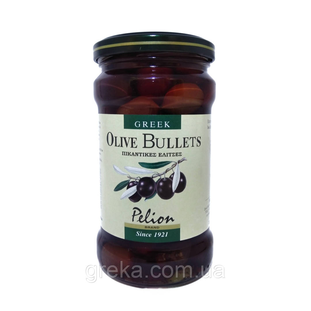 Оливки тёмные "Bullets" (пикантные) - фото 1 - id-p4930771