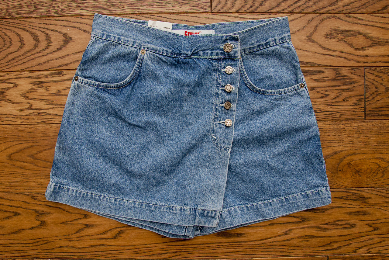 Шорти жіночі джинсові Crown Jeans модель 027 (VNTR)