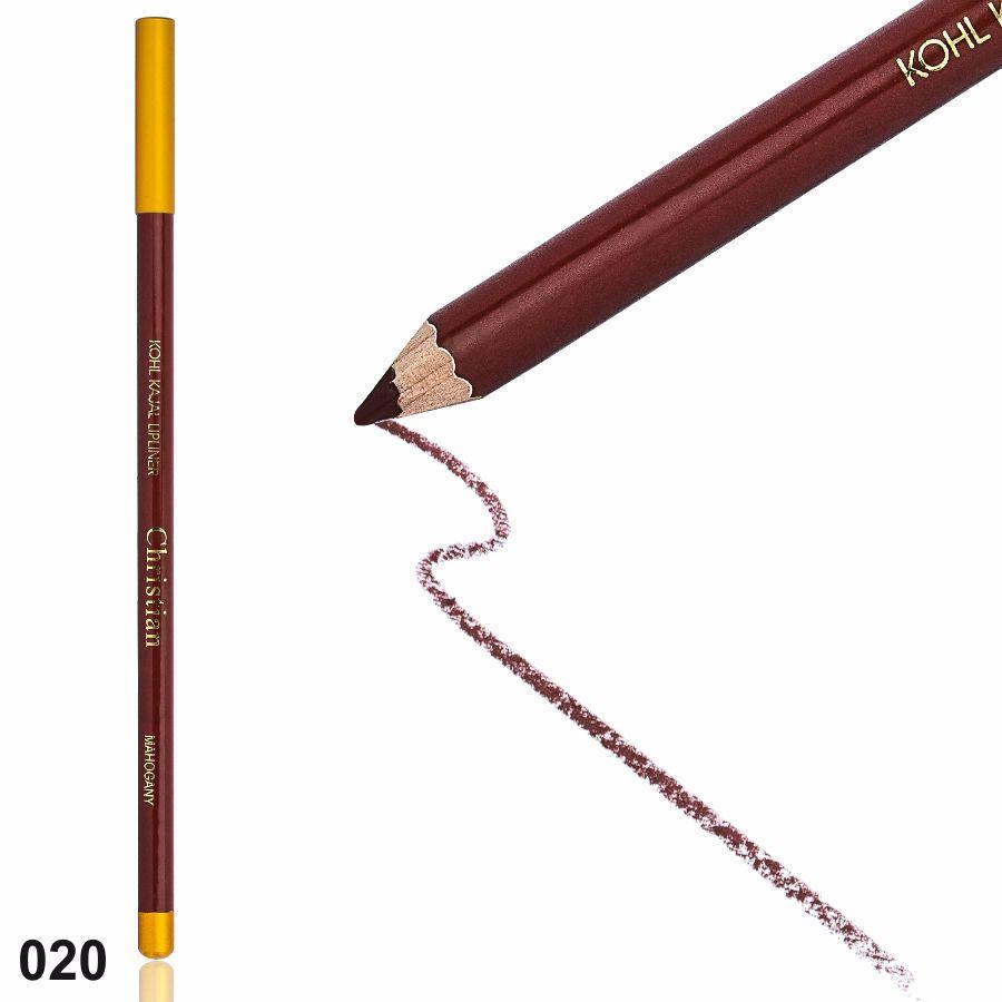 Олівець для губ Christian CH-1 № 20 Mahogany