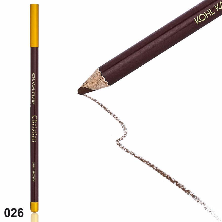 Олівець для очей Christian CH-1 №26 Light brown
