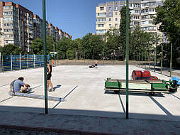 Покрытие для баскетбольной площадки г.Одесса 3