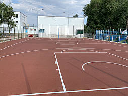 Покрытие для баскетбольной площадки г.Одесса 15