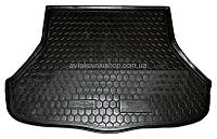 Резиновый коврик багажника Kia Cerato 2013- (седан)(BASE) Avto-Gumm