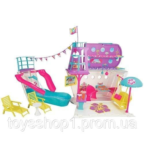 Barbie pink passport cruise ship playset sale