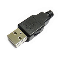 Разъём штекер USB тип A папа