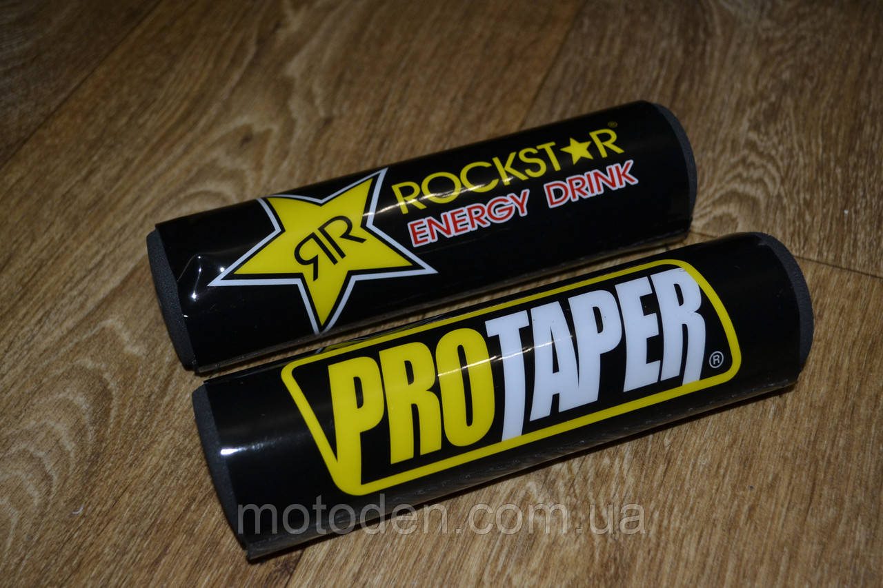 Подушка на розпірку керма кросового мотоцикла Rockstar 20х5 см