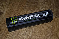 Подушка на распорку руля кроссового мотоцикла Monster energy 20х5см