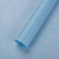 Ламінований фетр для квітів (60х60 см) 20 штук (Візерунок, Блакитний)