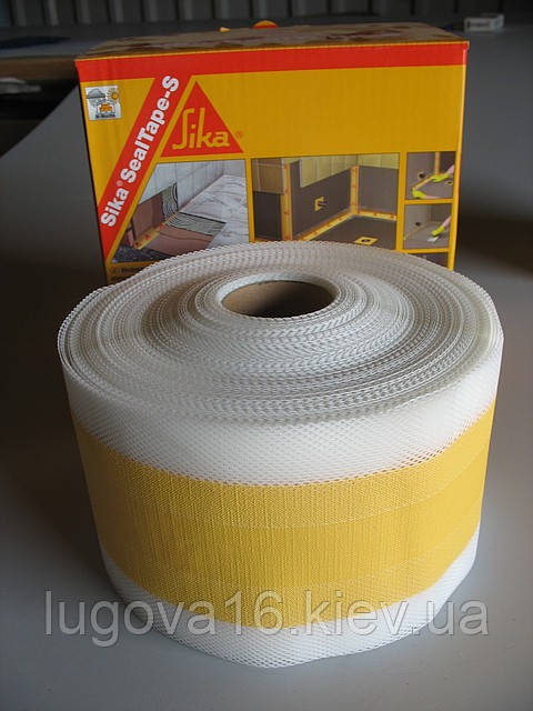 SikaSealTape-S 120 мм, 10м герметизуюча стрічка полімер-каучукова для герметизації стиків і швів