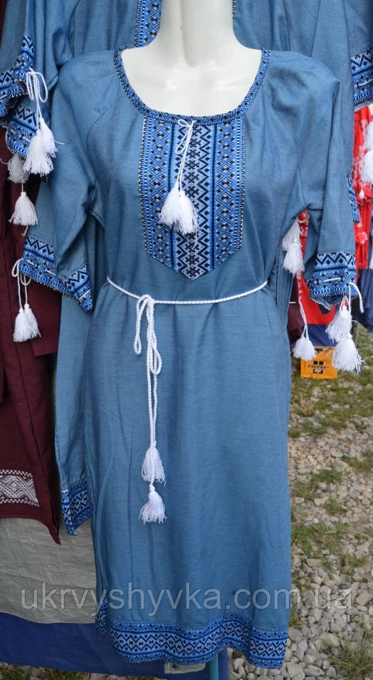 Недороге вишите плаття " Вишиванка", фото 1