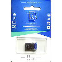 Touch & Go 8 GB USB Metal Series Silver TG108-8SL Флеш память