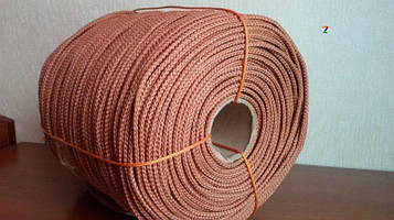Шнур анідних кордовий 6 мм плетений (мотузка)