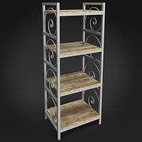 Стелаж ЛОФТ 4-х поличний «Маріс»