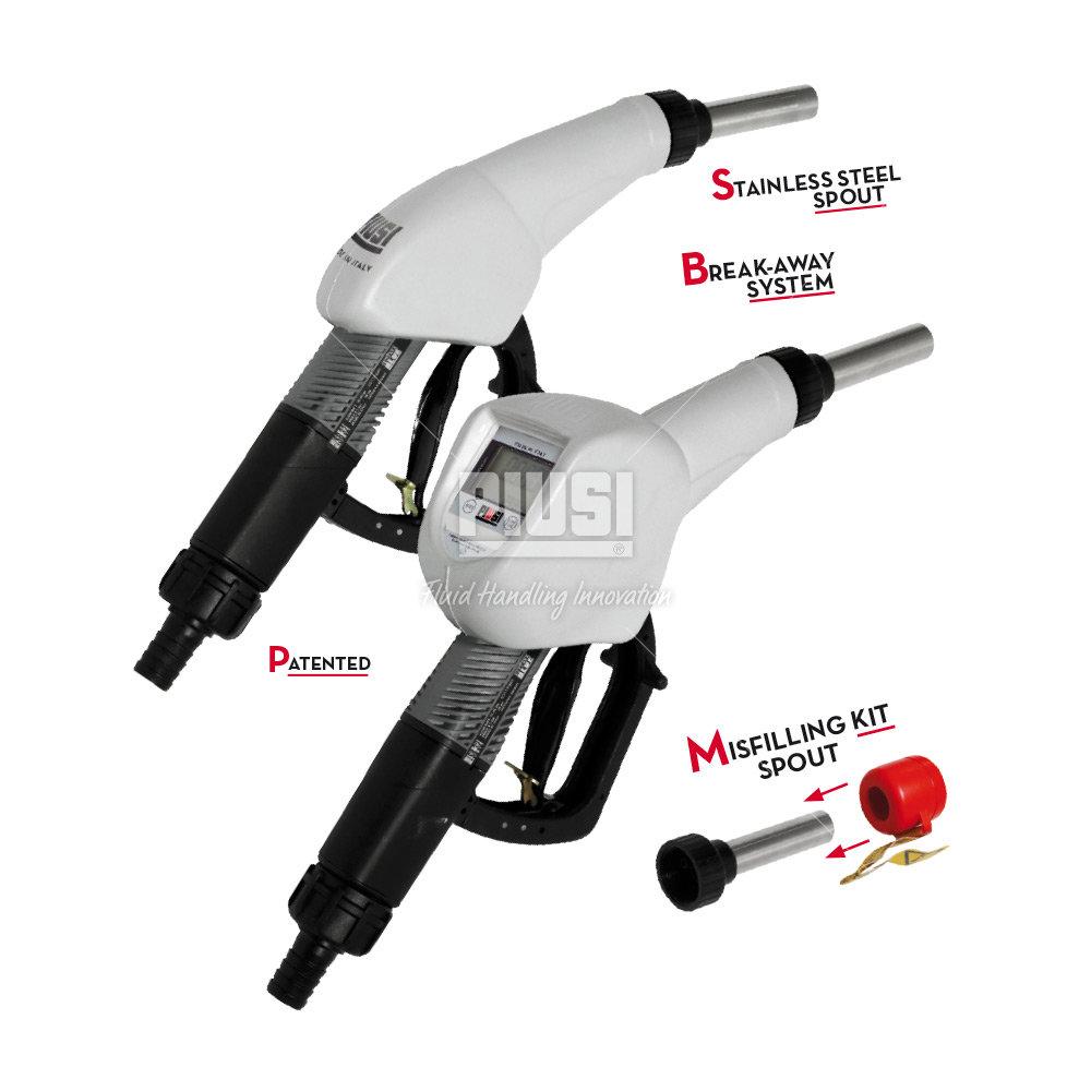 Заправний пістолет автоматичний для AdBlue ,сечовини, води PIUSI Італія F00617000, фото 1