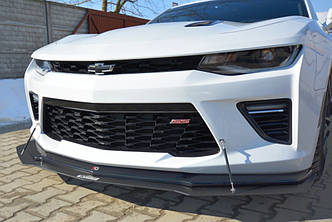 Сплітер Chevrolet Camaro 6 2SS (16-18) елерон тюнінг губа обвіс (V3)