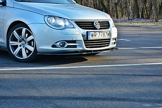Спліттер Volkswagen EOS (05-10) тюнінг обвіс елерон