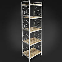 Стелаж ЛОФТ 5-і поличний «Маріс»