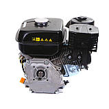 Двигун бензиновий Weima WM170F-Q NEW (HONDA GX210) (шпонка, вал 19 мм, 7.0 л. с., бак 5 л), фото 4