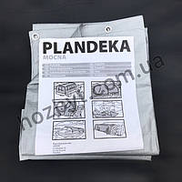 Тенти поліпропіленові PLANDEKA, щільність 100г./м2 (сірий)