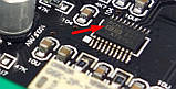 Підсилювач D клас TPA3116D2 2*100 Вт Bluetooth 5.0 стерео модуль USB audio AUX, фото 5