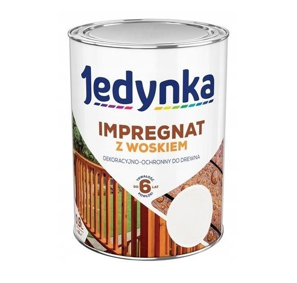 Лазур Антисептик Імпрегнат з воском Jedynka Impregnat Сосна 0.9 л