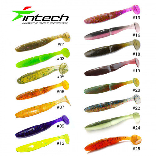 INTECH SLIM SHAD ЇСТІВНА СИЛІКОНОВА ПРИМАНКА 3,3 "