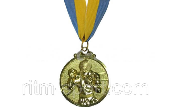 Медаль з стрічкою спортивна Бокс, фото 2