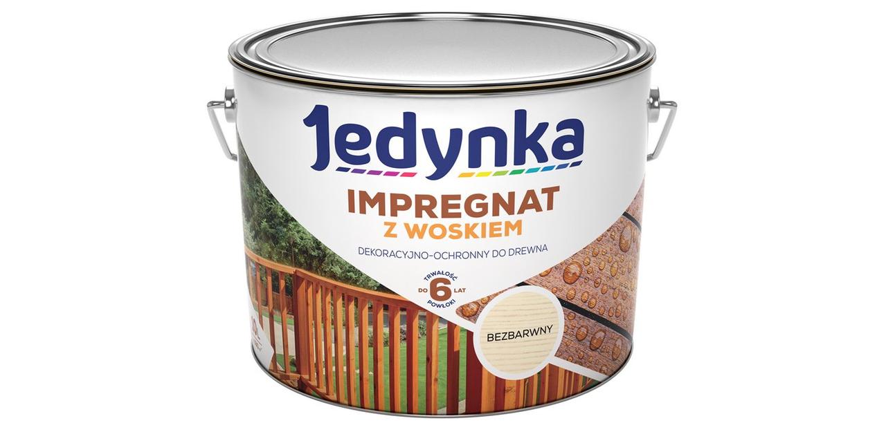 Лазур Антисептик Імпрегнат з воском Jedynka Impregnat Прозорий 10л