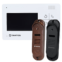 Tantos Lilu lux 4.3" і Tantos Stich (Black, Brown) комплект відеодомофона