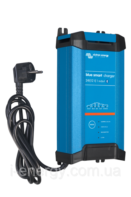 Зарядний пристрій Blue Smart IP22 Charger 24/12 (1) BPC241242002 Victron Energy 24В 12А