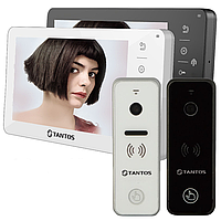 Tantos Amelie 7" (White, Black) і Tantos iPanel 2 (black, white) комплект відеодомофона