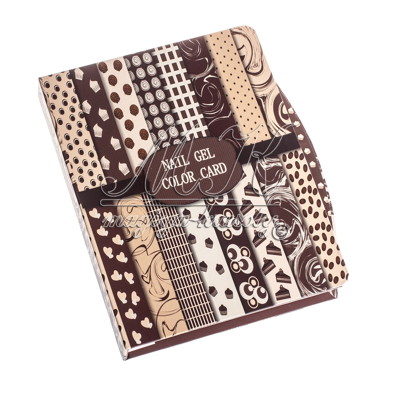 Папка під типсу для зразків гель-лаку, 120 кольорів (вертикальна)