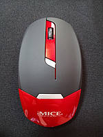 Беспроводная мышь iMICE E-2330 Red + подарок