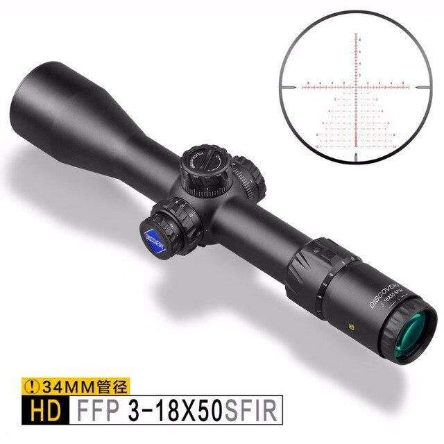 Оптичний приціл Discovery Optics HD/34 3-18X50SFIR FFP