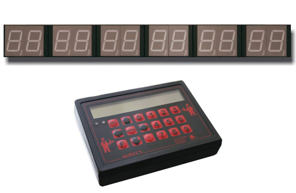 Комплект "Настінний індикатор номера черги" RQ350