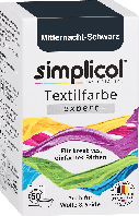 Текстильная краска Simplicol Textilfarbe еxpert Mitternacht-Schwarz, 150 г.